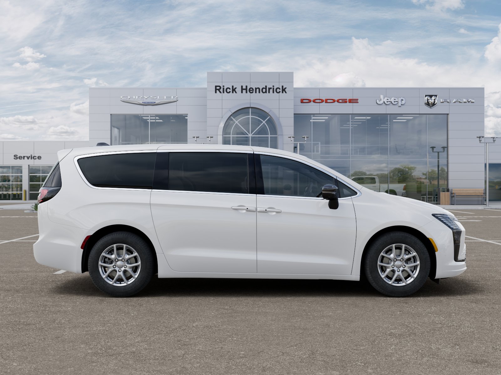 New 2027 Bright White Clear-Coat Exterior Paint Chrysler Select image 56