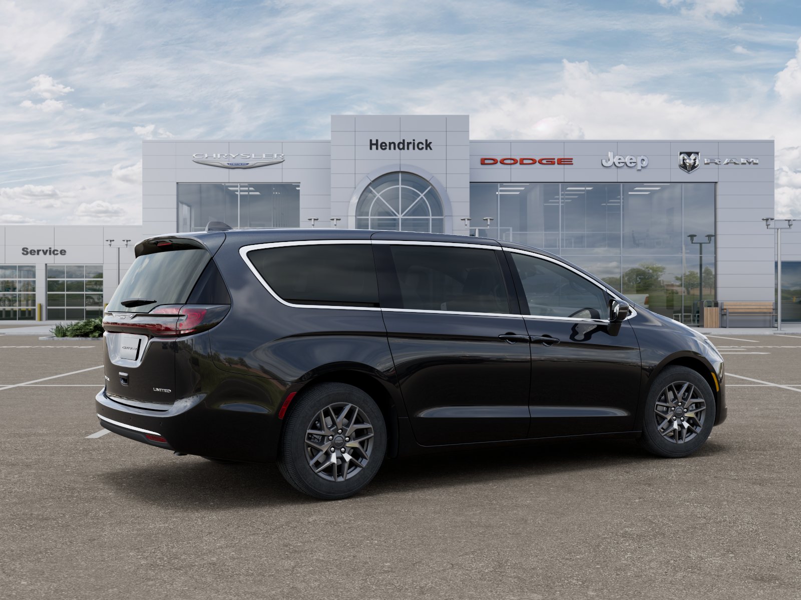 New 2027 Diamond Black Crystal Pearl-Coat Exterior Paint Chrysler Limited image 44
