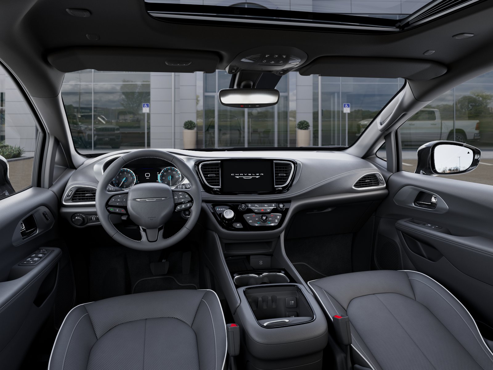 New 2027 Diamond Black Crystal Pearl-Coat Exterior Paint Chrysler Limited image 53