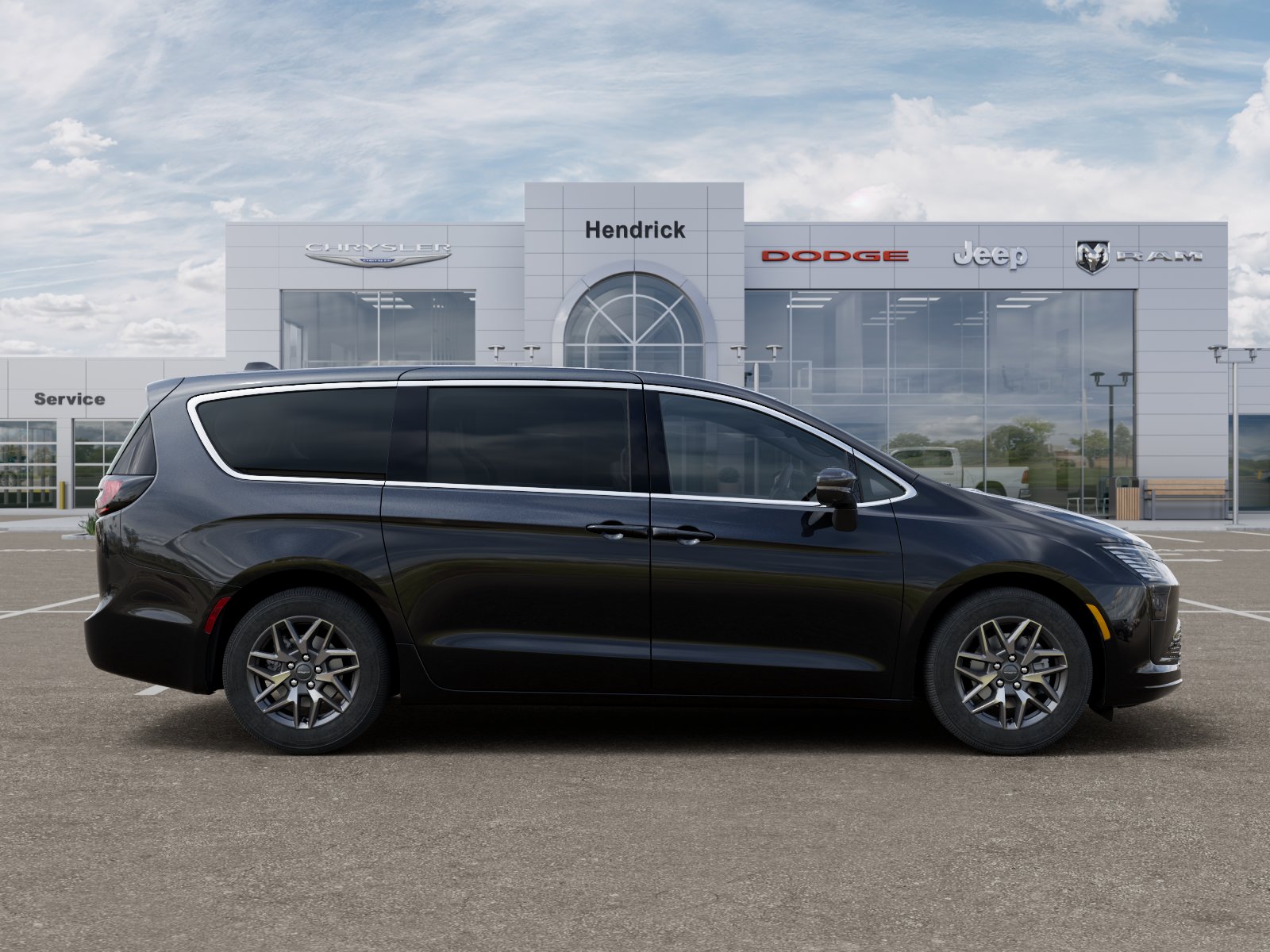 New 2027 Diamond Black Crystal Pearl-Coat Exterior Paint Chrysler Limited image 60