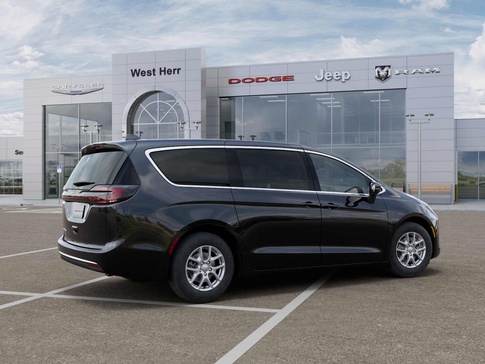 New 2027 Diamond Black Crystal Pearl-Co Chrysler PACIFICA SELECT image 4