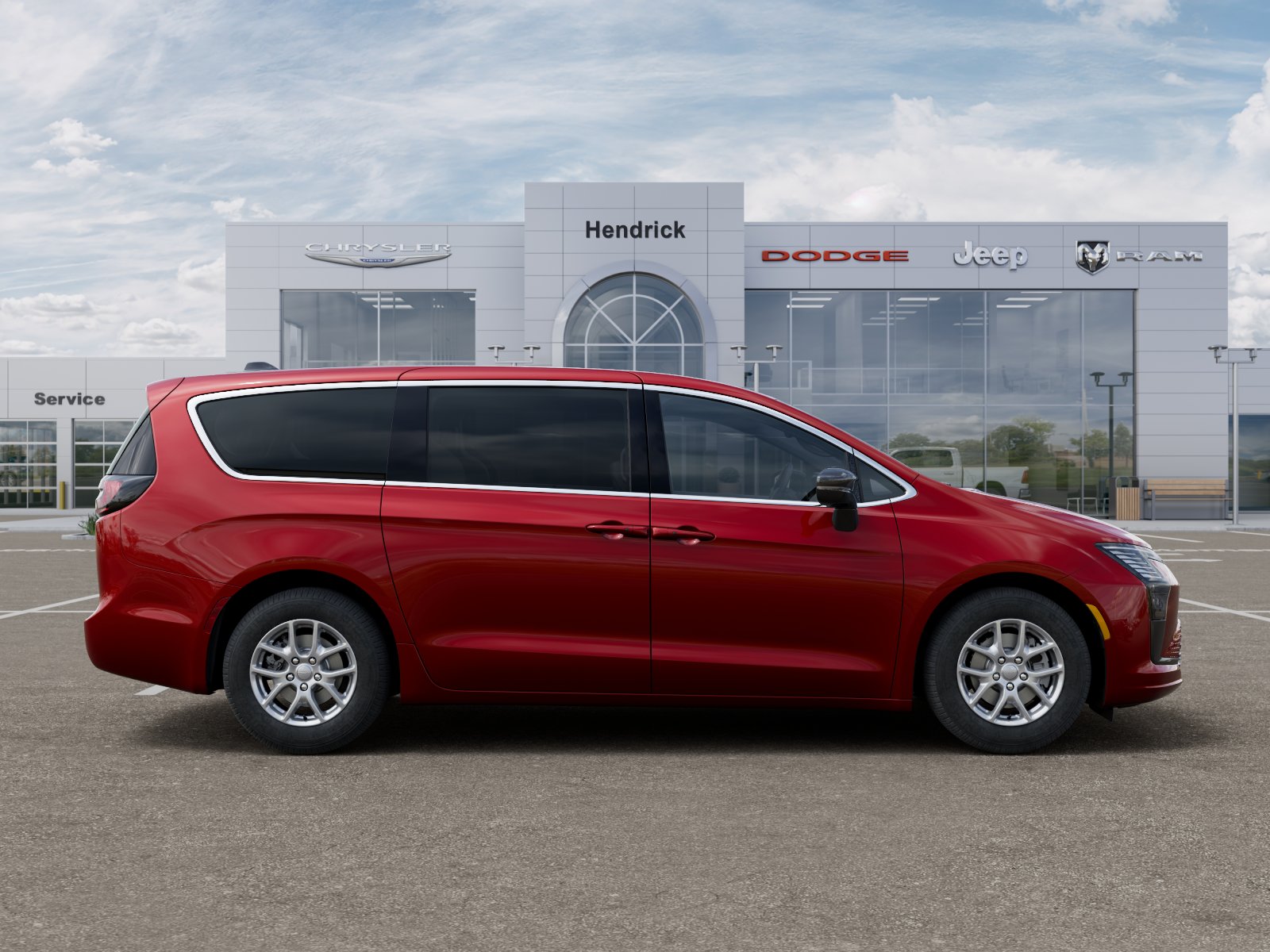 New 2027 Red Hot Pearl-Coat Exterior Paint Chrysler Select image 59