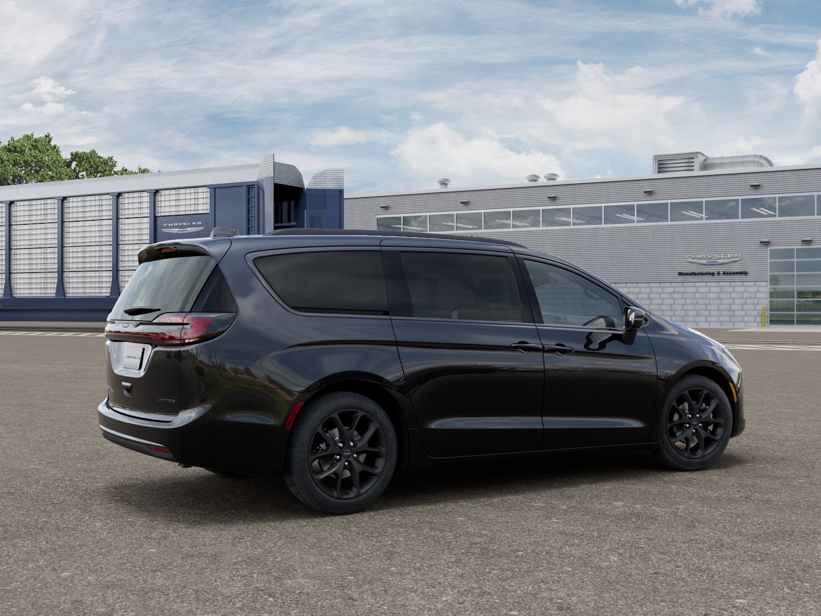 New 2027 Diamond Black Crystal Pearl-Coat Paint Chrysler Limited image 5