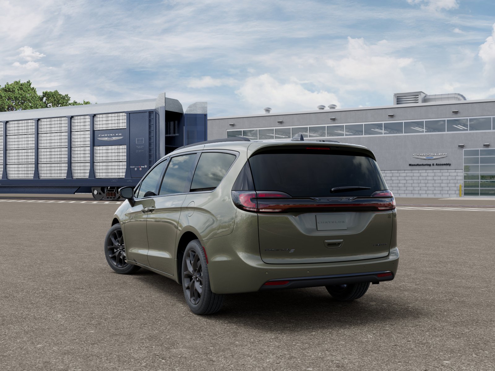 New 2027 Olive Green Pearl-Coat Paint Chrysler Limited image 4
