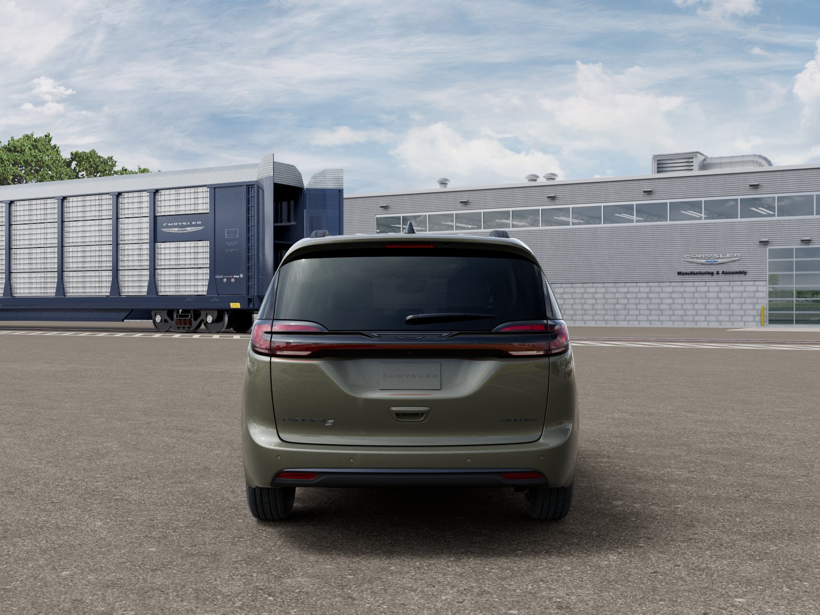 New 2027 Olive Green Pearl-Coat Paint Chrysler Limited image 7