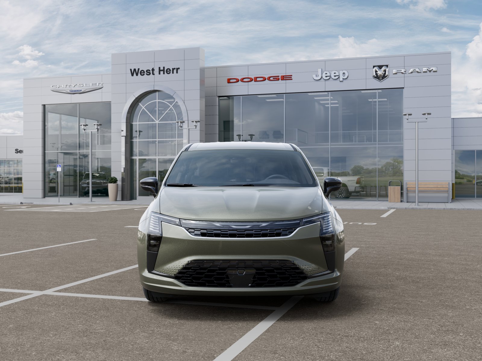 New 2027 Olive Green Pearl-Coat Exterior Paint Chrysler Select image 6
