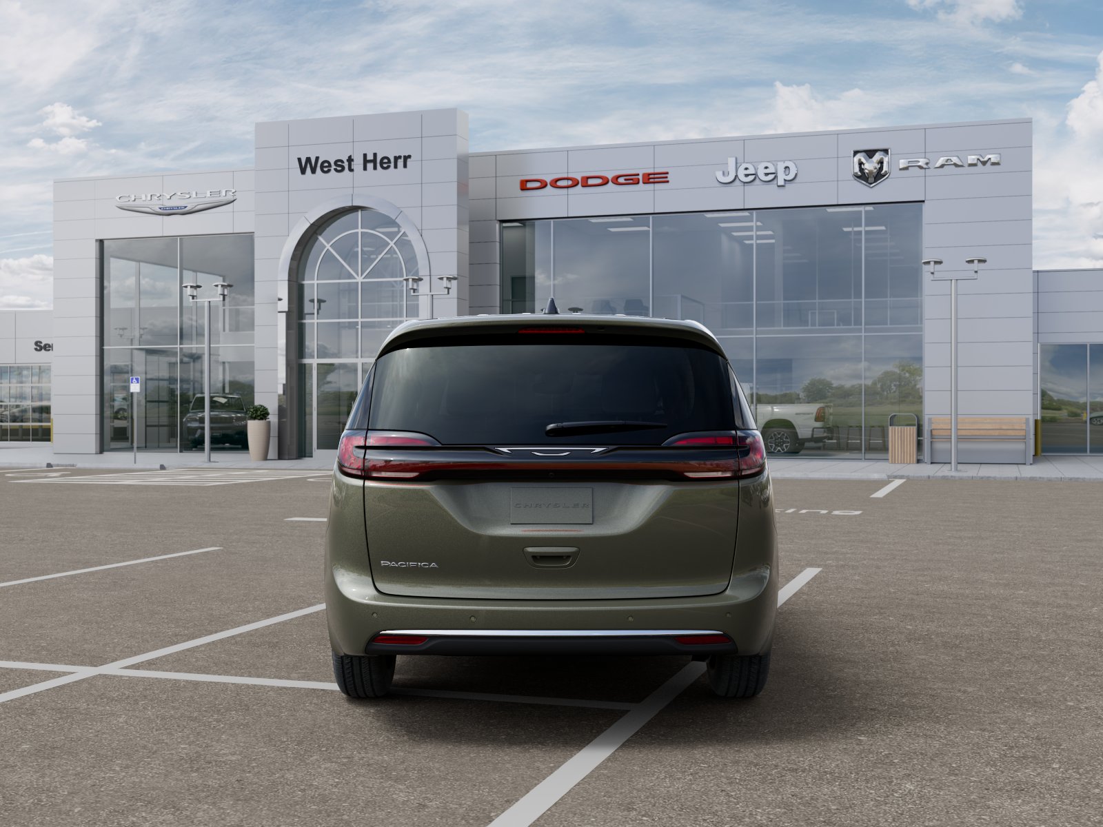New 2027 Olive Green Pearl-Coat Exterior Paint Chrysler Select image 7