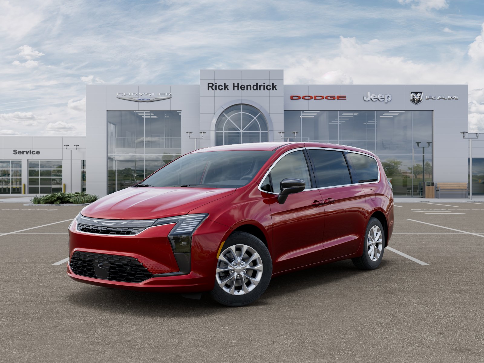 New 2027 Red Hot Pearl-Coat Exterior Paint Chrysler Select image 36