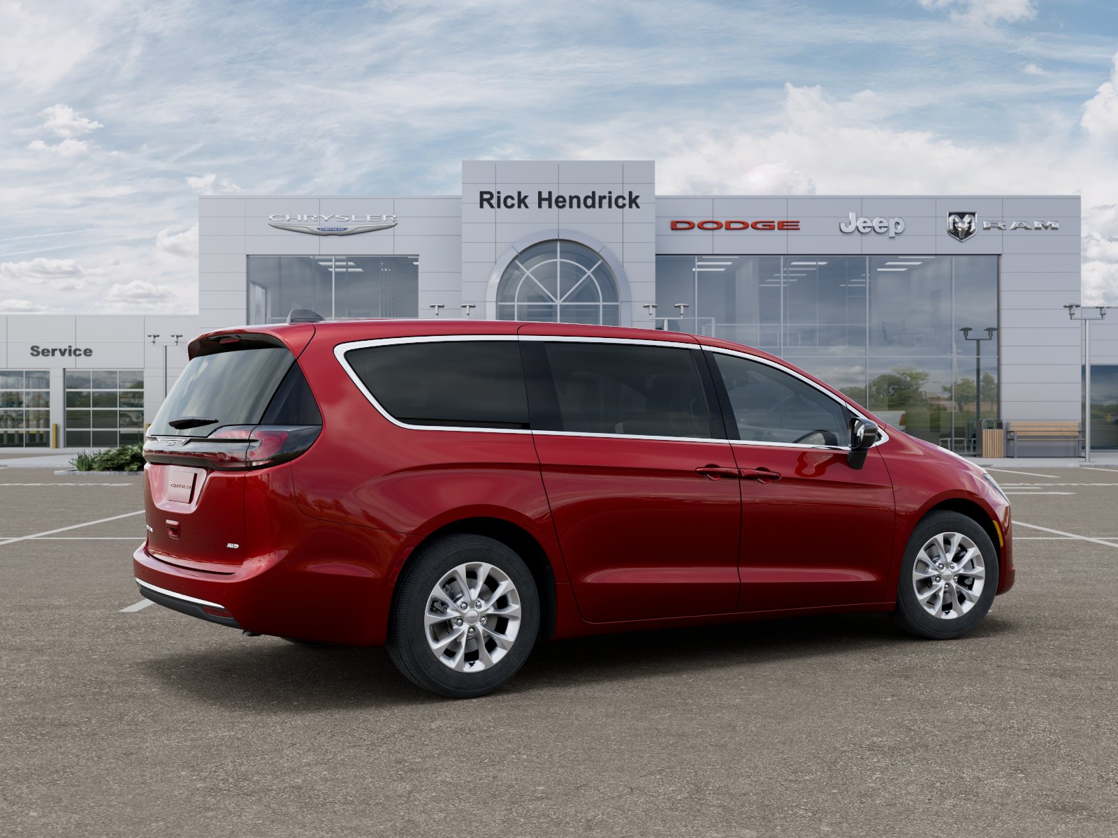 New 2027 Red Hot Pearl-Coat Exterior Paint Chrysler Select image 39