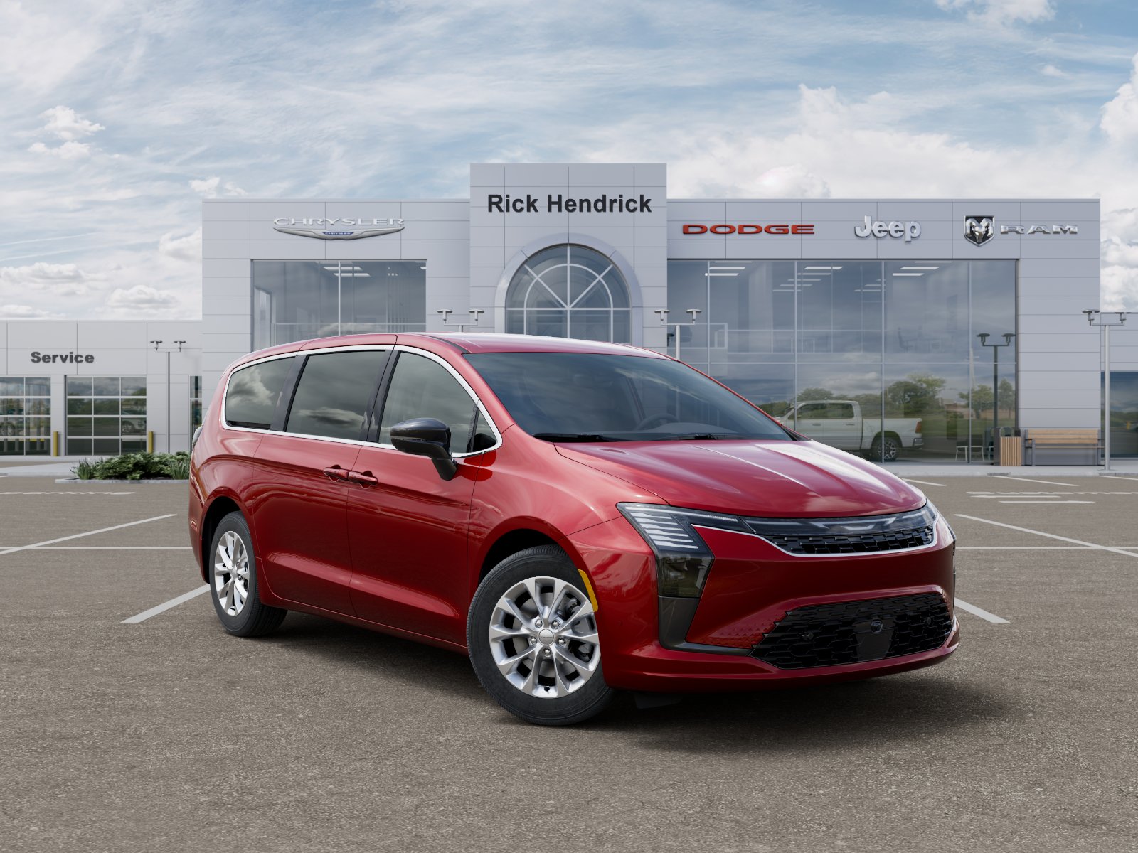 New 2027 Red Hot Pearl-Coat Exterior Paint Chrysler Select image 35