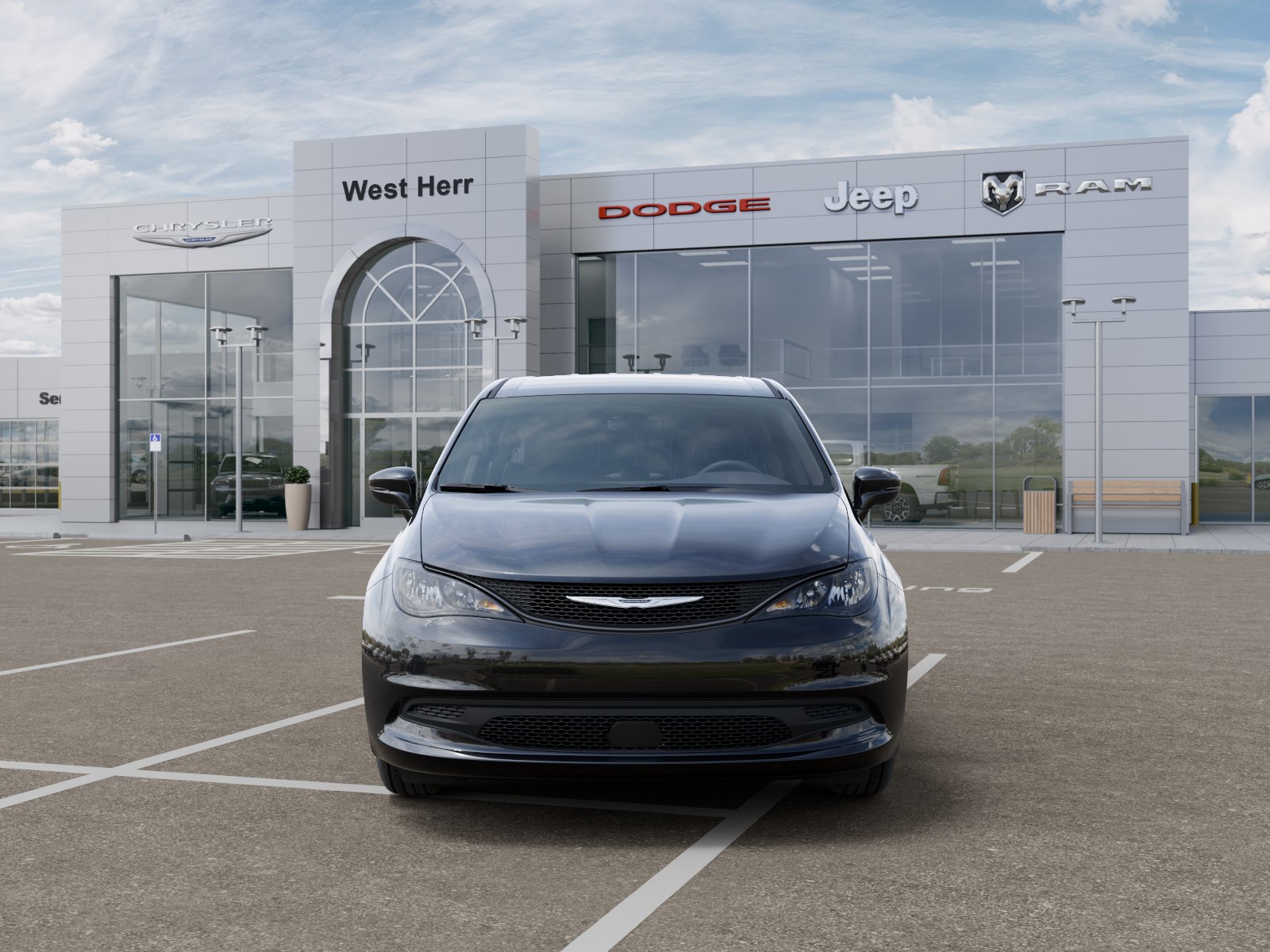 New 2027 Diamond Black Crystal Pearlcoat Chrysler LX image 6
