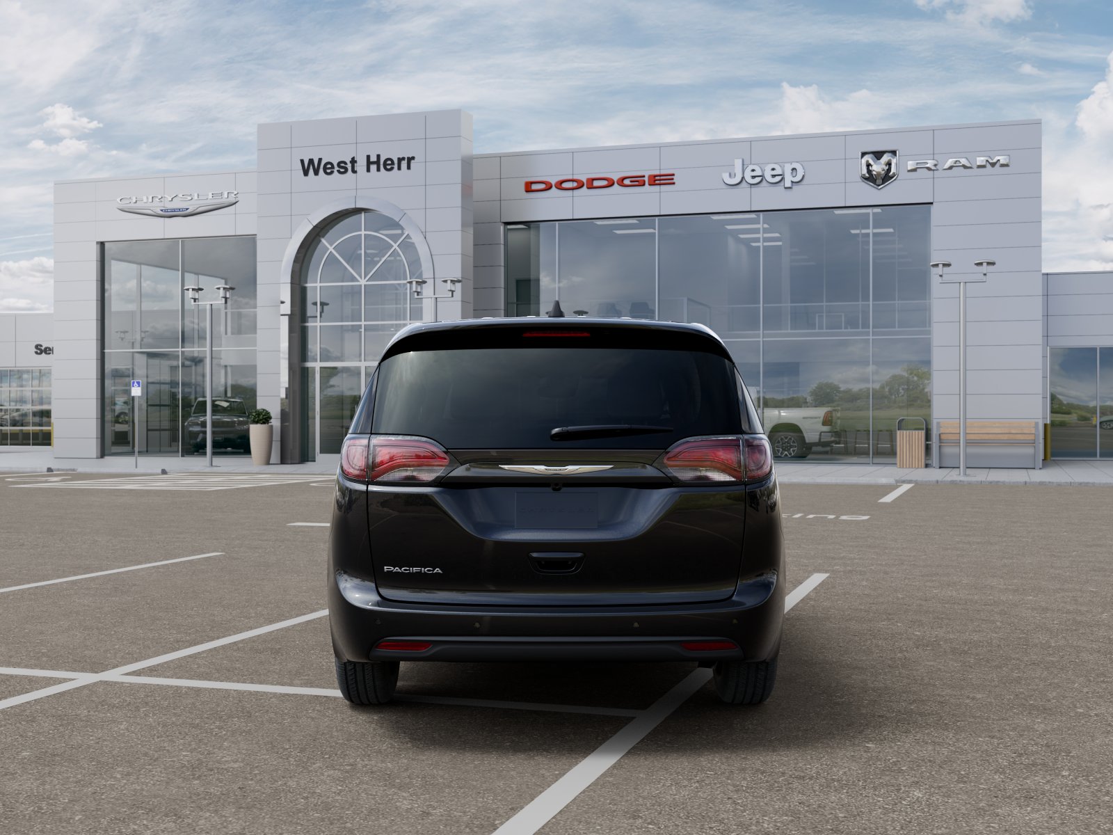 New 2027 Diamond Black Crystal Pearlcoat Chrysler LX image 7