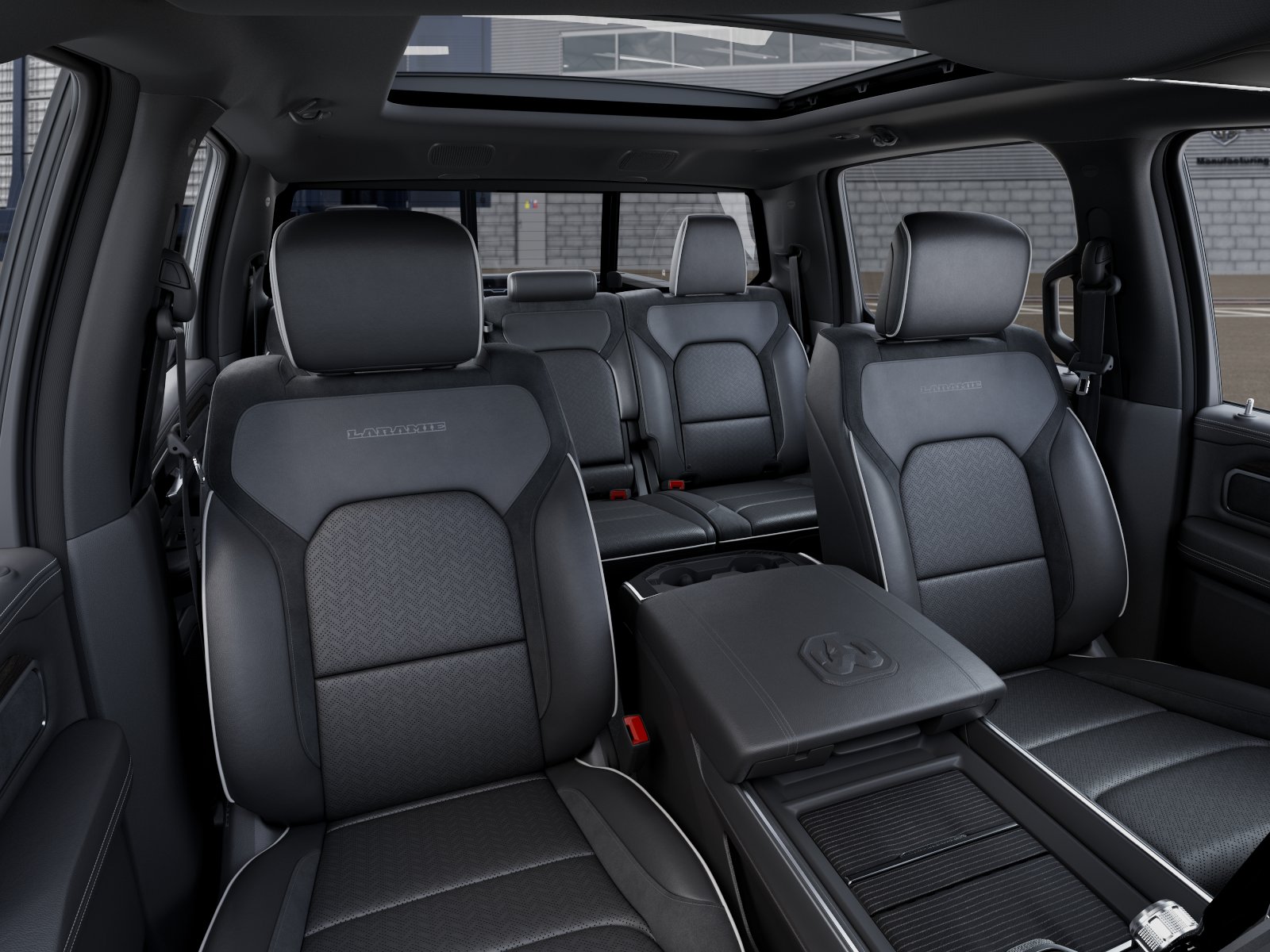 New 2027 Diamond Black Crystal Pearlcoat Ram Laramie image 42