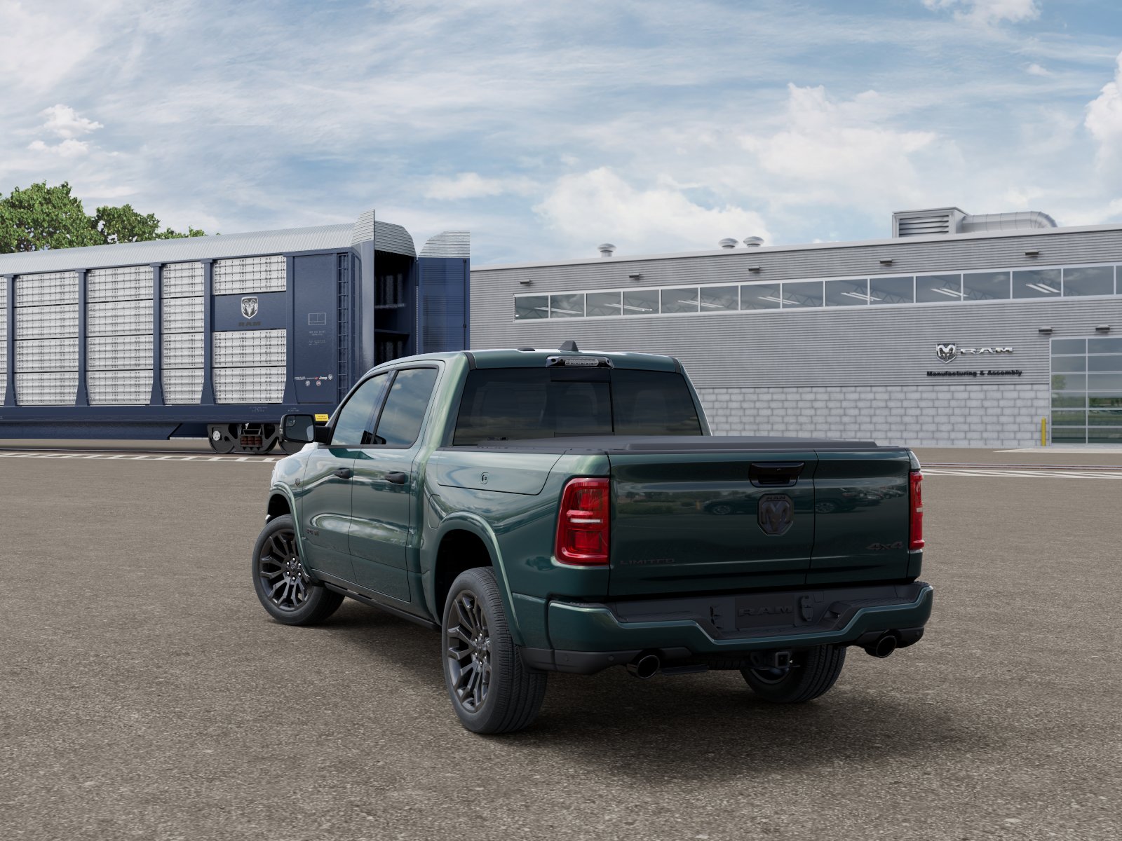 New 2027 Serrano-Green Metallic Exterior Paint RAM Limited image 4