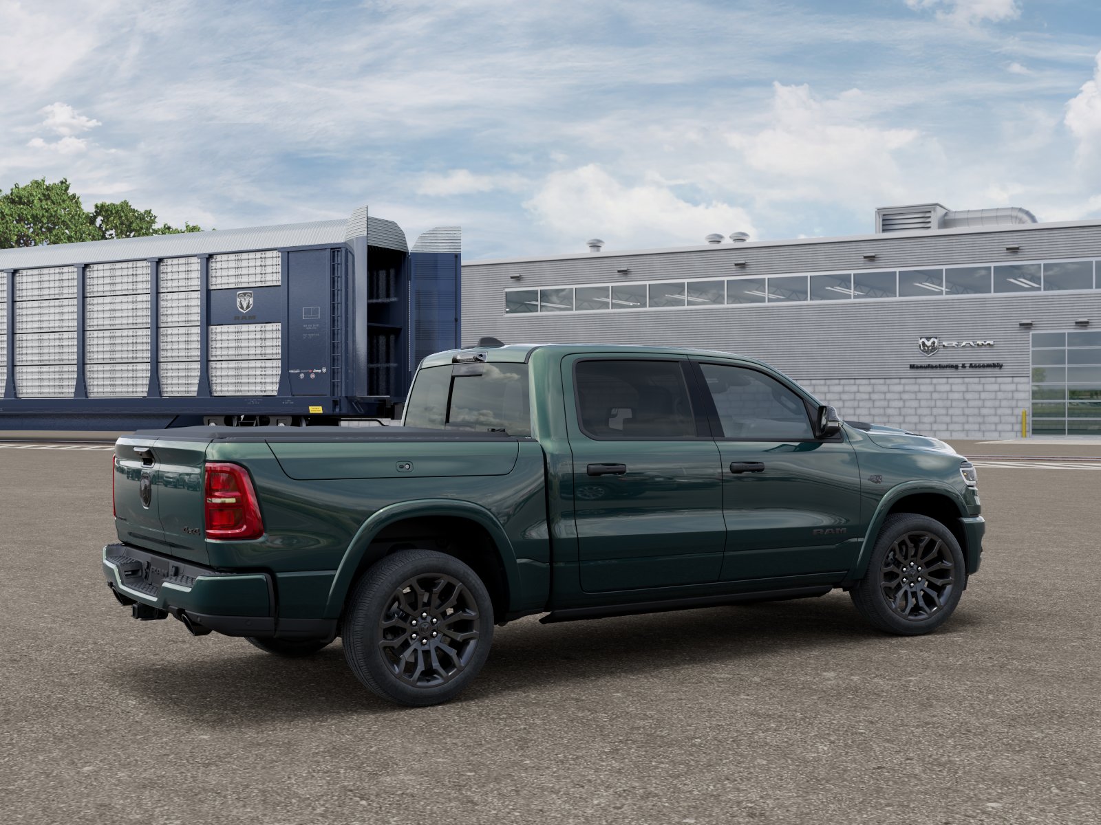 New 2027 Serrano-Green Metallic Exterior Paint RAM Limited image 5