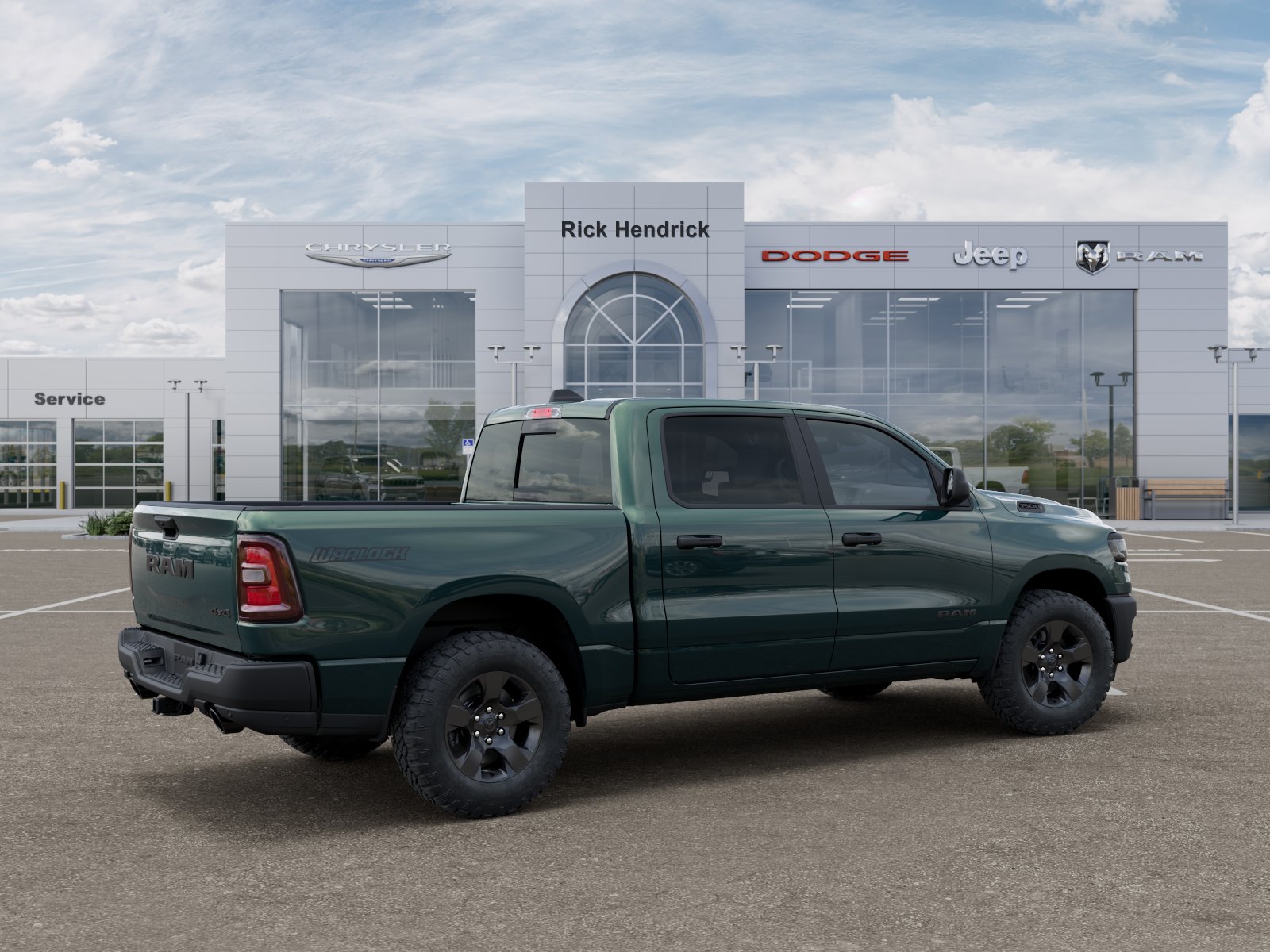 New 2027 Serrano-Green Metallic Exterior Paint RAM Warlock image 32