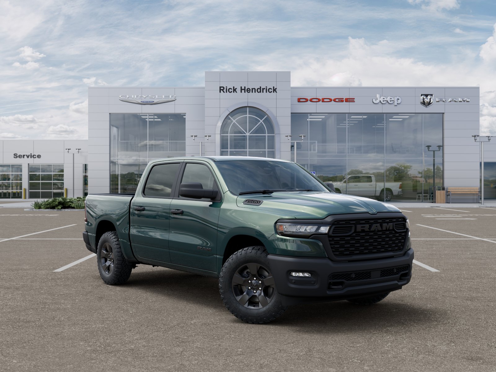 New 2027 Serrano-Green Metallic Exterior Paint RAM Warlock image 28