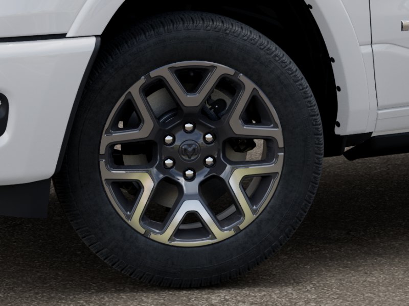 New 2027 Bright White Clear-Coat Exterior Paint RAM Laramie image 35