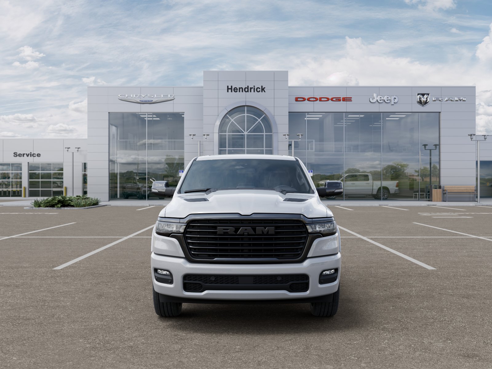 New 2027 Ivory White Tri-Coat Pearl-Coat Exterior Paint RAM Laramie image 43