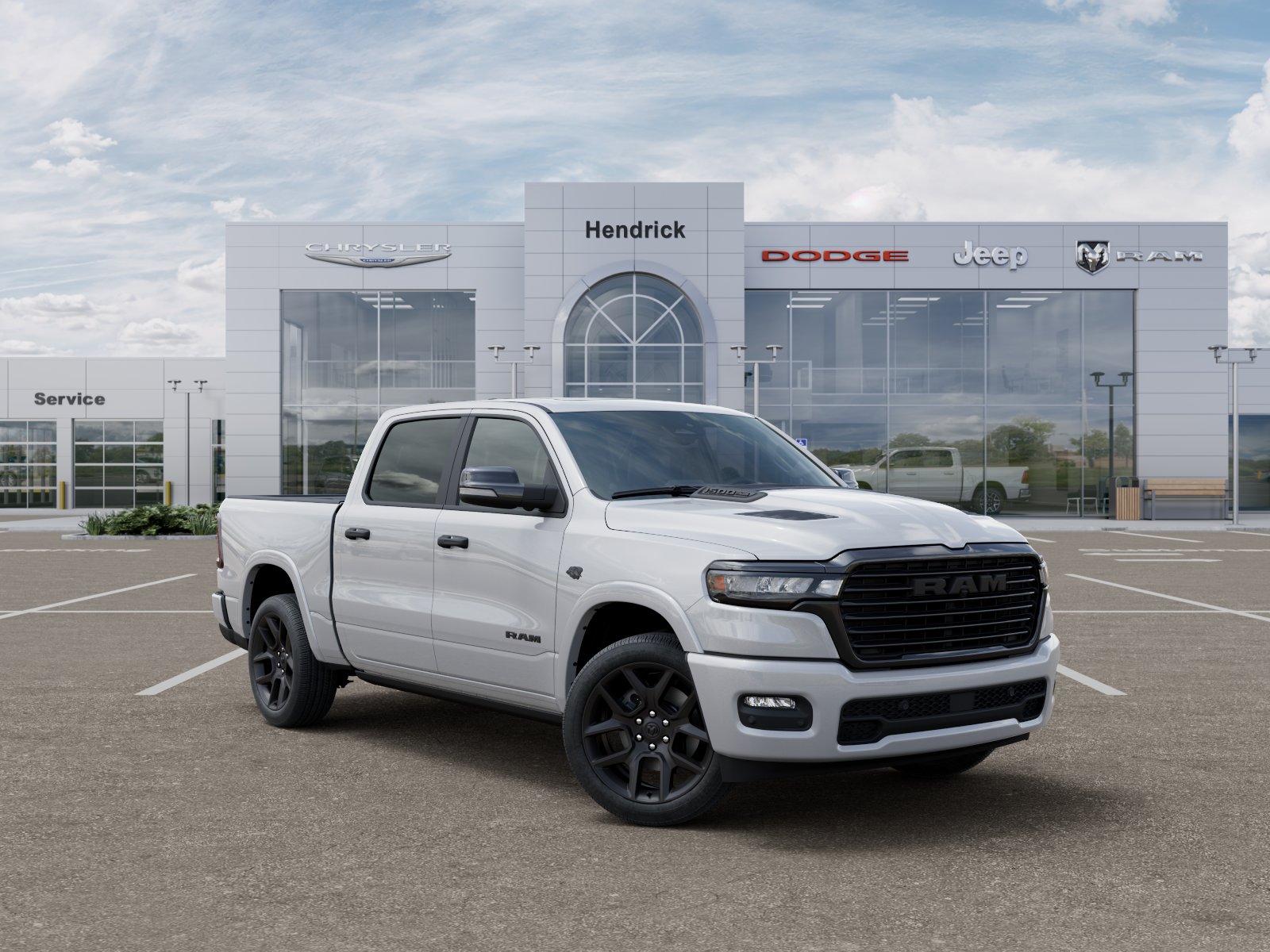 New 2027 Ivory White Tri-Coat Pearl-Coat Exterior Paint RAM Laramie image 38