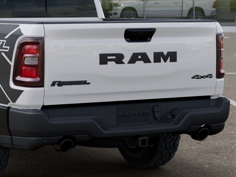 New 2027 Bright White Clear-Coat Exterior Paint RAM Rebel image 40