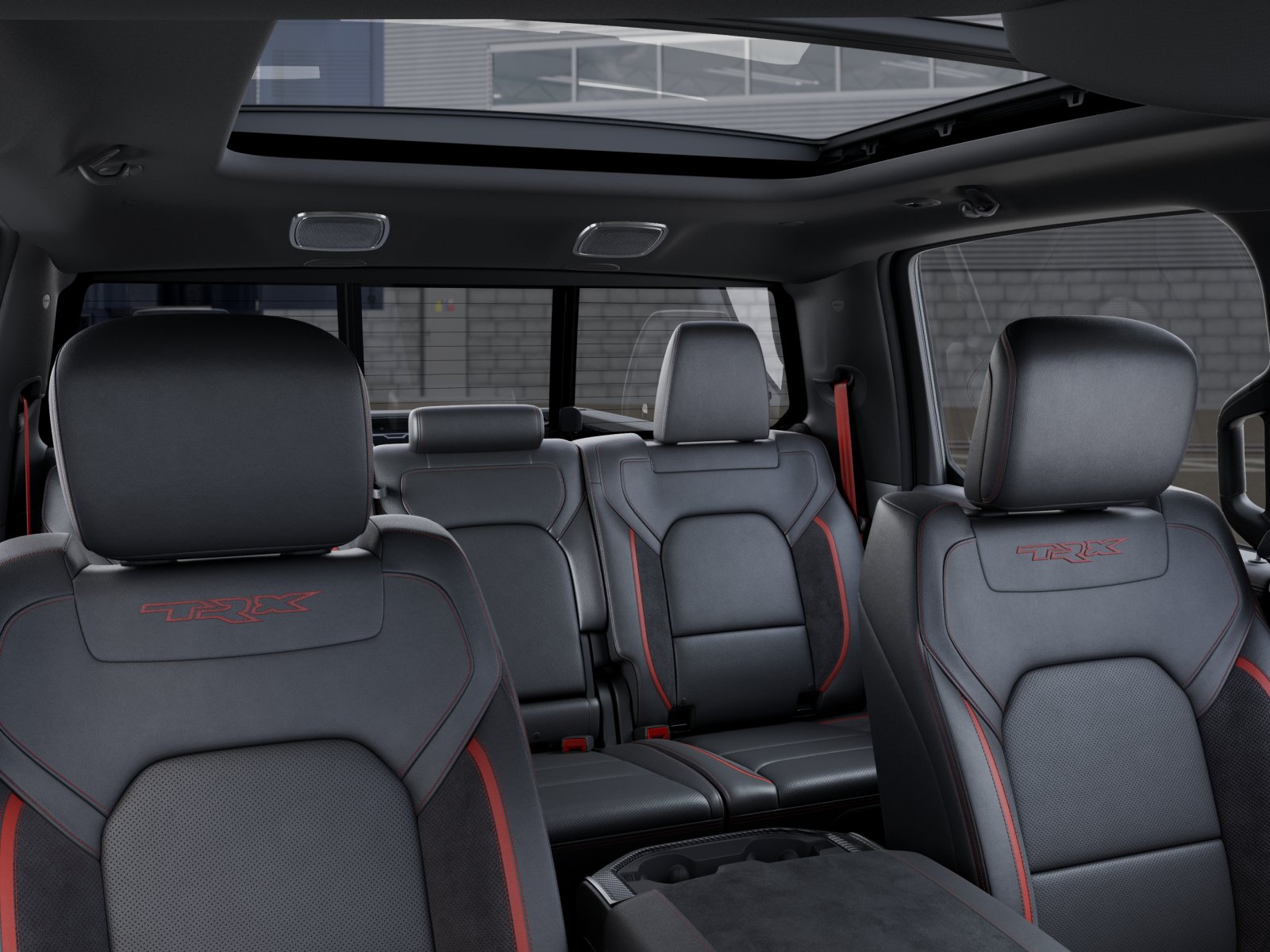 New 2027 Diamond Black Crystal Pearl-Coat Exterior Paint RAM TRX SRT image 52