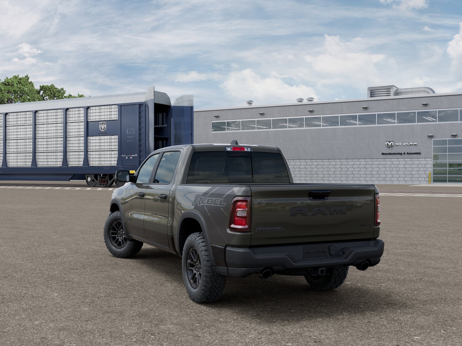 New 2027 Tank Exterior Paint RAM REBEL image 4