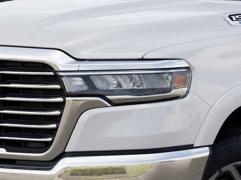 New 2027 Bright White Clear-Coat Exterior Paint RAM Laramie image 70