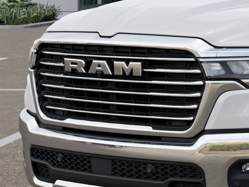 New 2027 Bright White Clear-Coat Exterior Paint RAM Laramie image 71