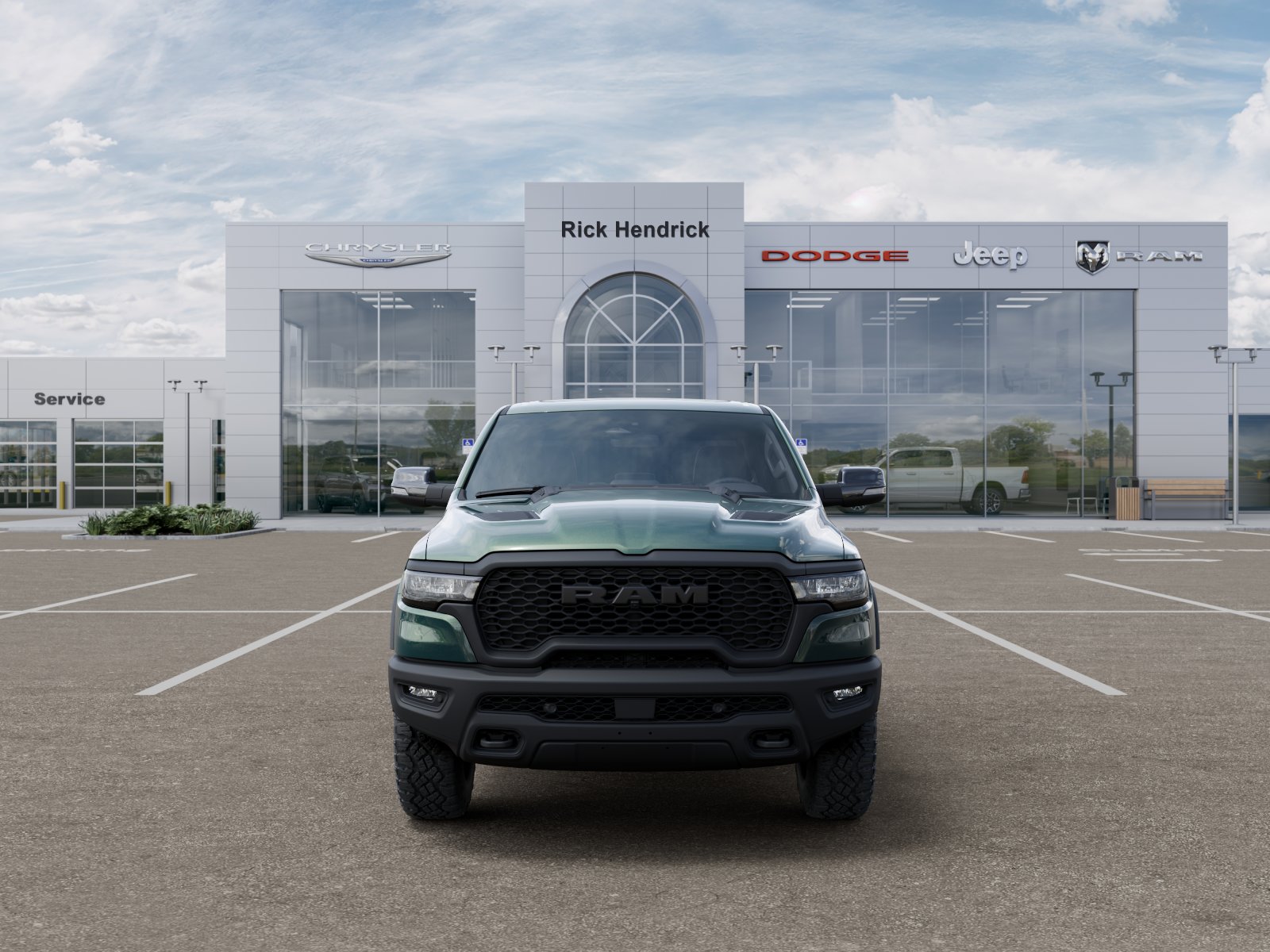 New 2027 Serrano-Green Metallic Exterior Paint RAM Rebel image 33
