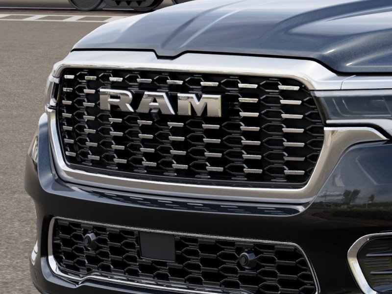 New 2027 Diamond Black Crystal Pearl-Coat Exterior Paint RAM Tungsten image 10
