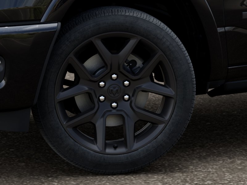 New 2027 Diamond Black Crystal Pearl-Coat Exterior Paint RAM LARAMIE image 8
