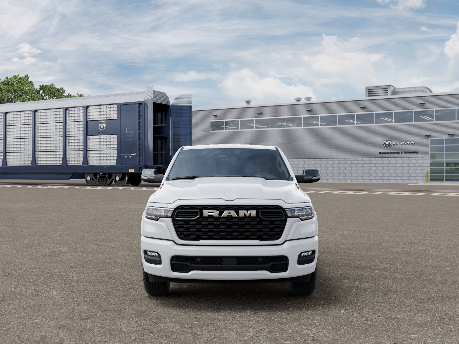 New 2027 Bright White Clearcoat Ram Big Horn image 6
