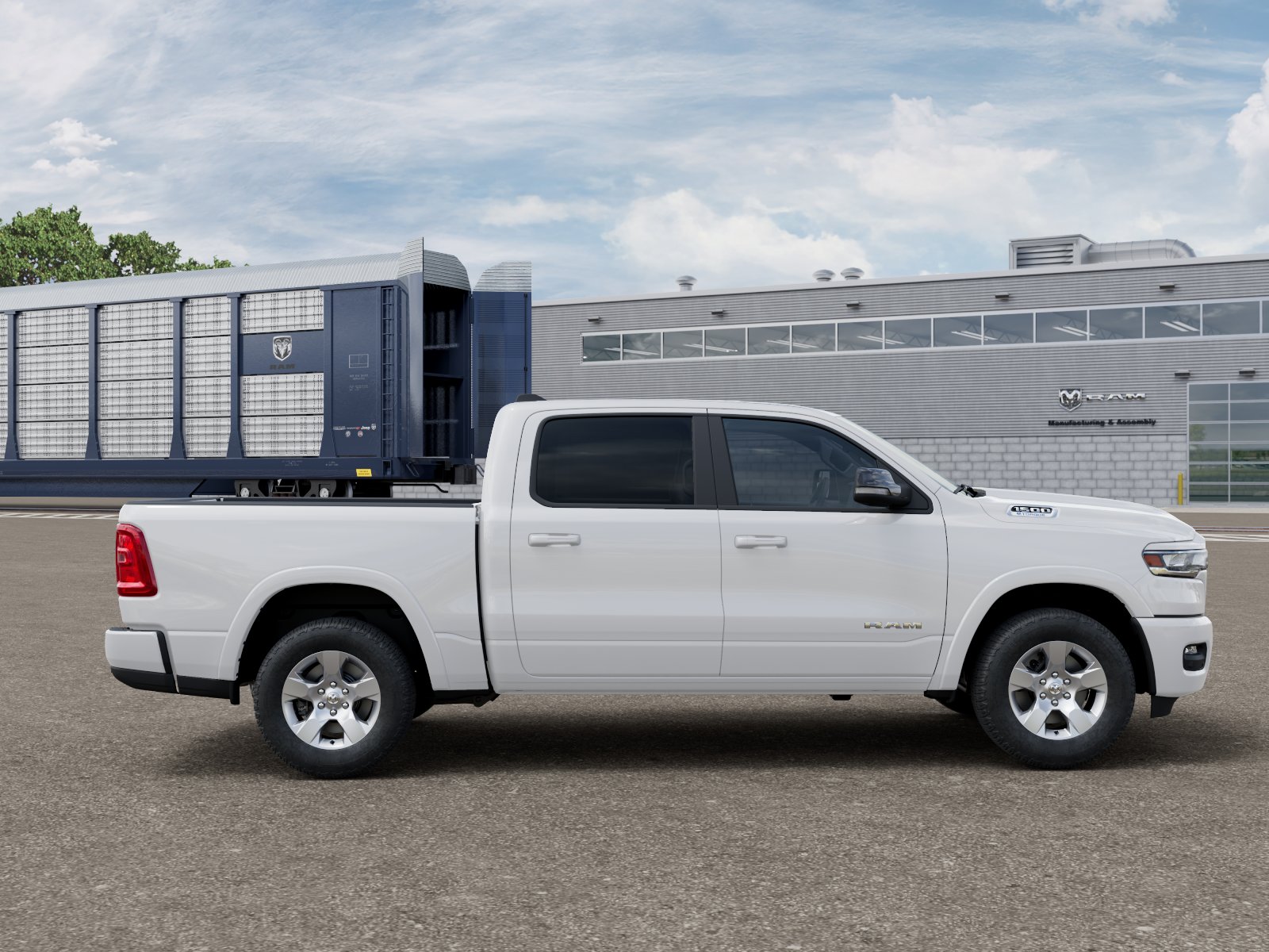 New 2027 Bright White Clearcoat Ram Big Horn image 21