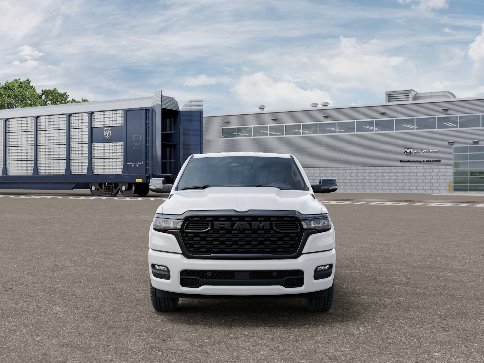 New 2027 Bright White Clearcoat Ram Big Horn image 6