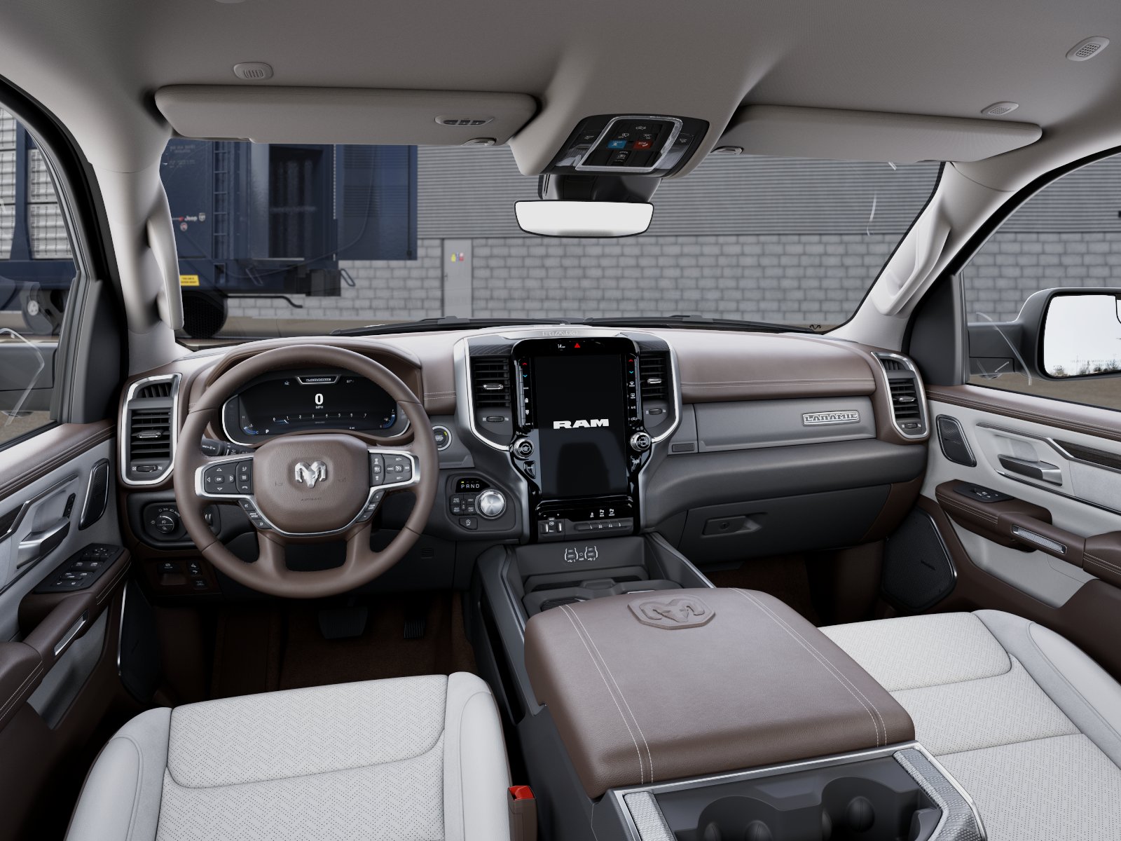 New 2027 Diamond Black Crystal Pearl-Coat Exterior Paint RAM LARAMIE image 14