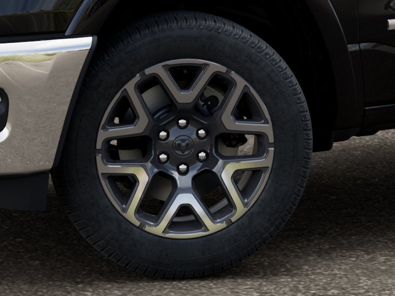 New 2027 Diamond Black Crystal Pearl-Coat Exterior Paint RAM LARAMIE image 8