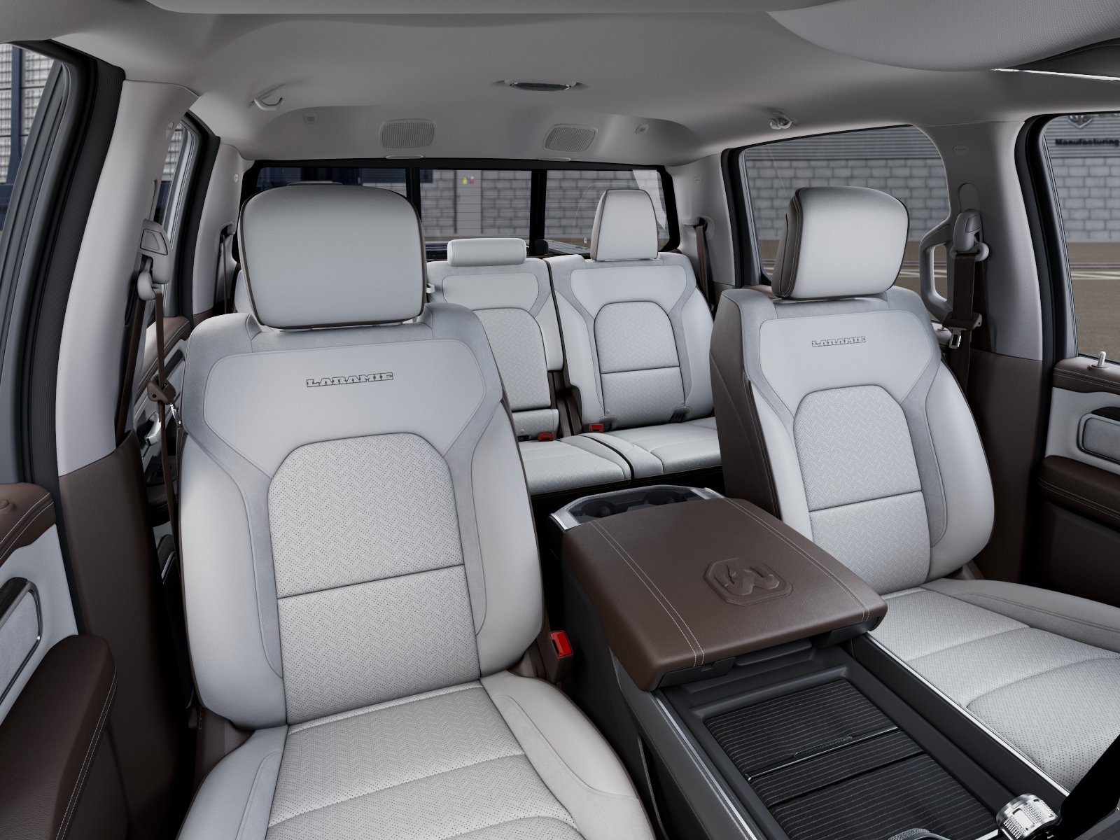 New 2027 Diamond Black Crystal Pearl-Coat Exterior Paint RAM LARAMIE image 16