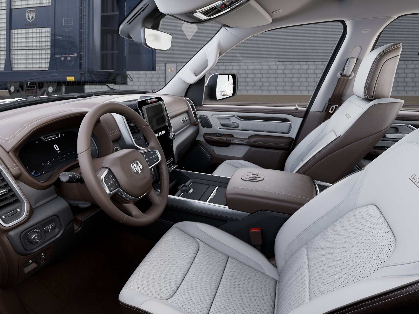 New 2027 Diamond Black Crystal Pearl-Coat Exterior Paint RAM LARAMIE image 22