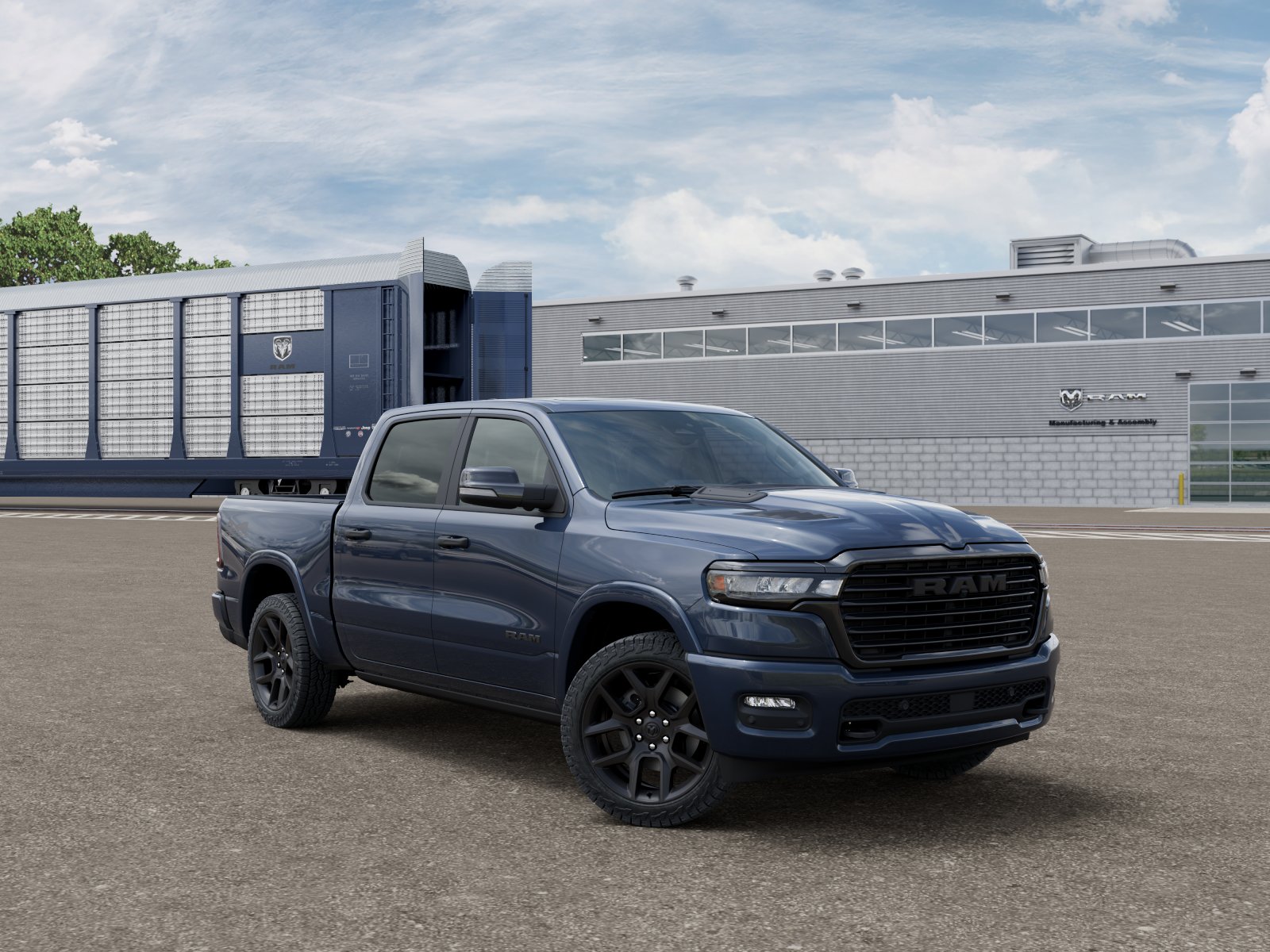 New 2027 Forged Blue Metallic Ram Laramie image 5