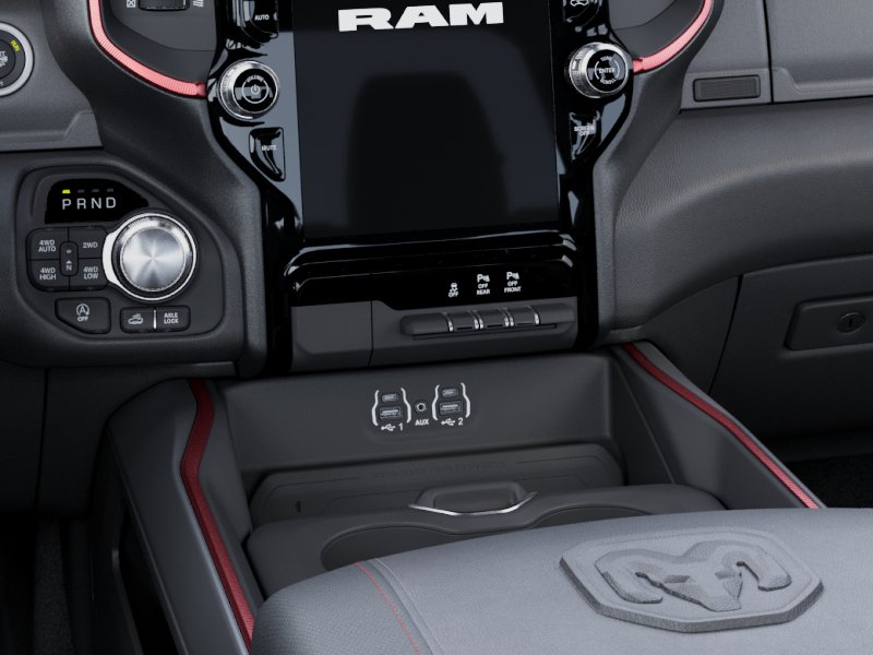 New 2027 Diamond Black Crystal Pearl-Coat Exterior Paint RAM Rebel image 59