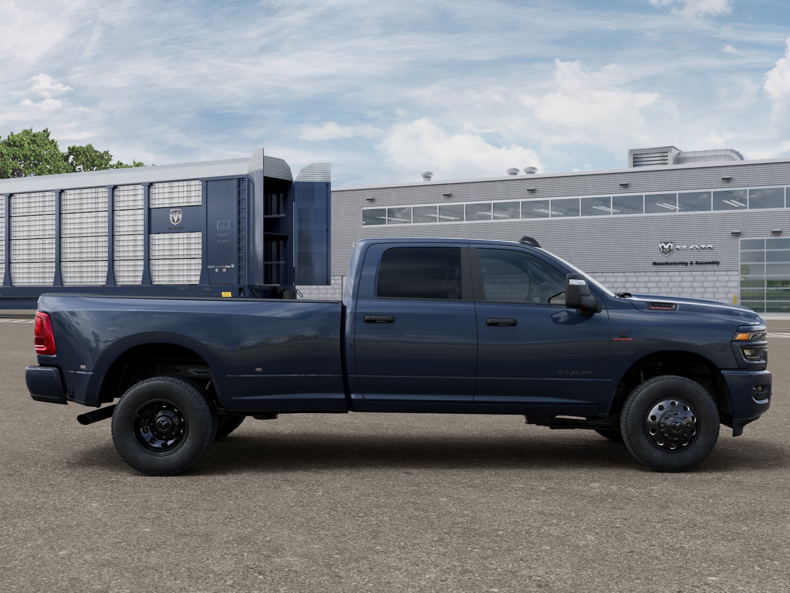 New 2027 Forged Blue Metallic Exterior Paint RAM BIG HORN image 21