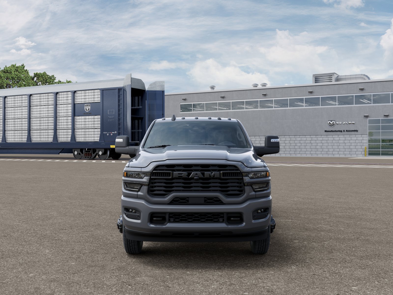 New 2027 Ceramic Gray Clear-Coat Exterior Paint RAM  image 6