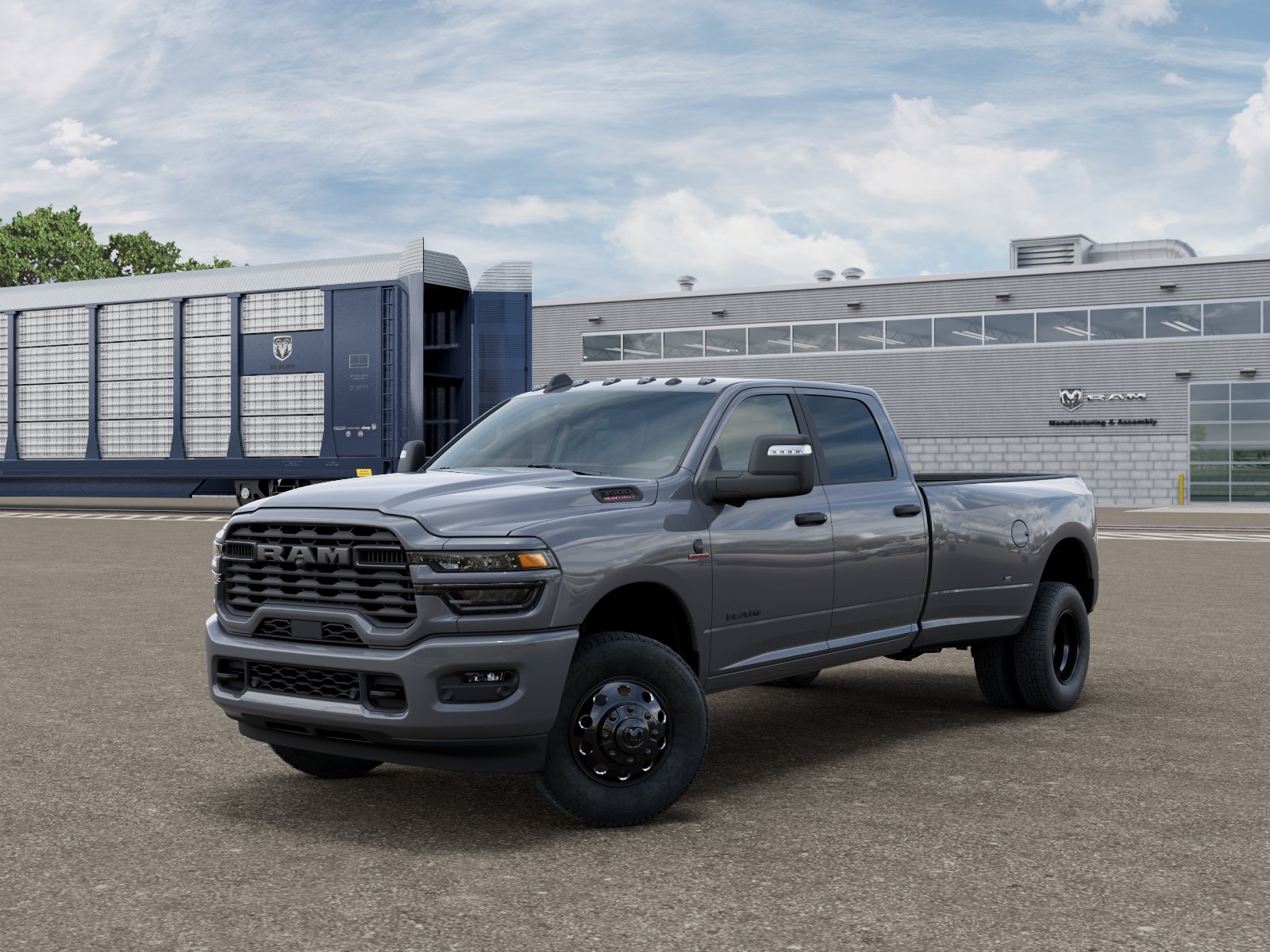 New 2027 Ceramic Gray Clear-Coat Exterior Paint RAM  image 2