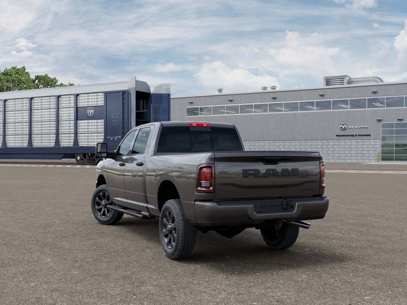 New 2027 Granite Crystal Metallic Clear-Coat Exterior Paint RAM Black Express image 31