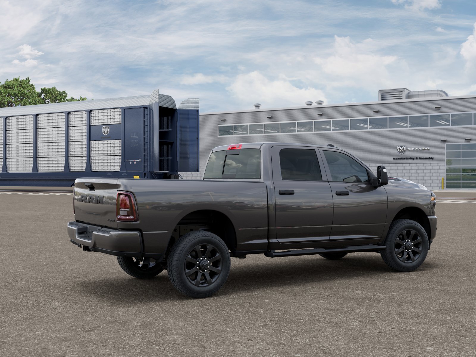 New 2027 Granite Crystal Metallic Clear-Coat Exterior Paint RAM Black Express image 32