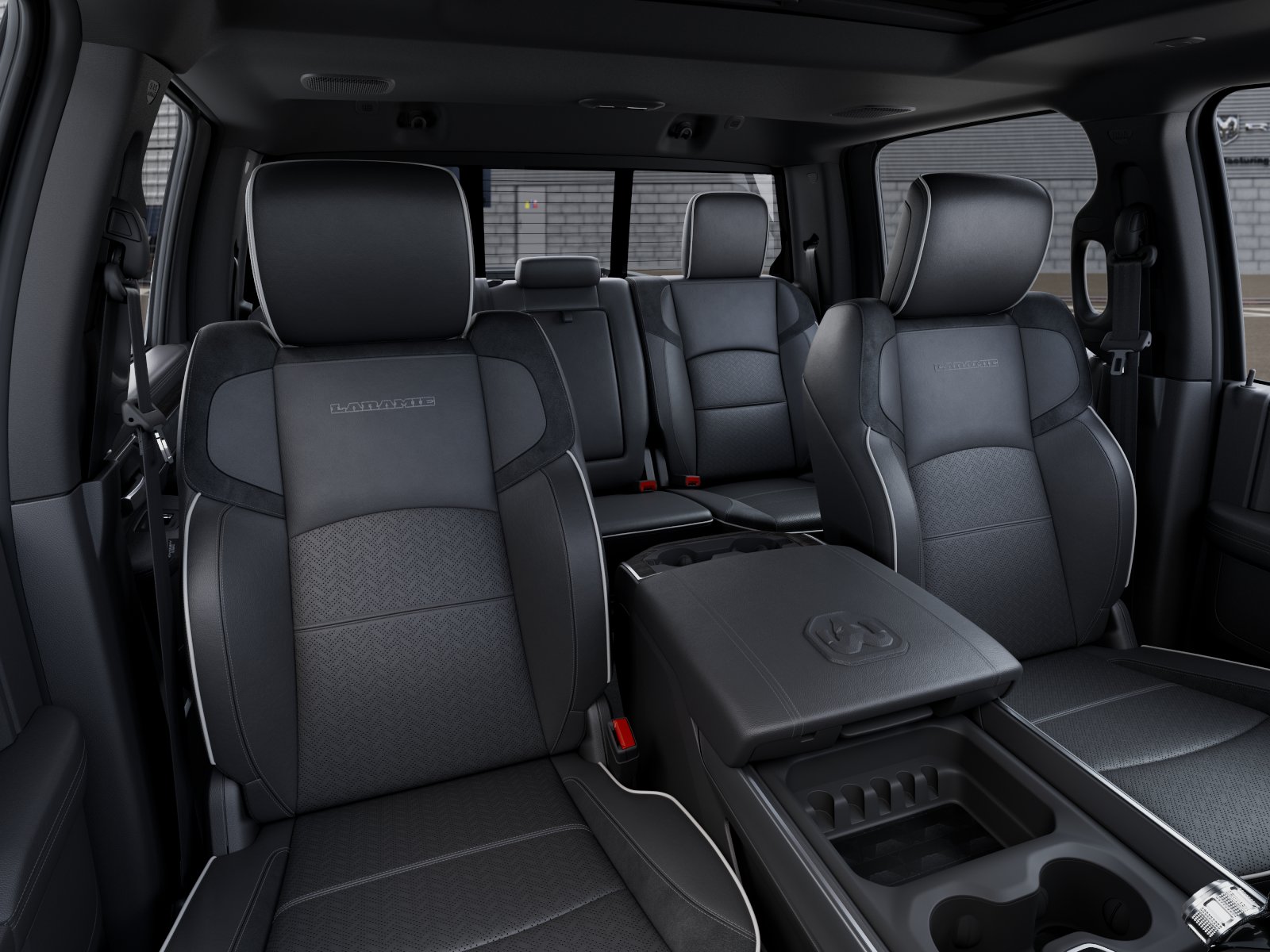 New 2027 Ceramic Gray Clear-Coat Exterior Paint RAM LARAMIE image 16