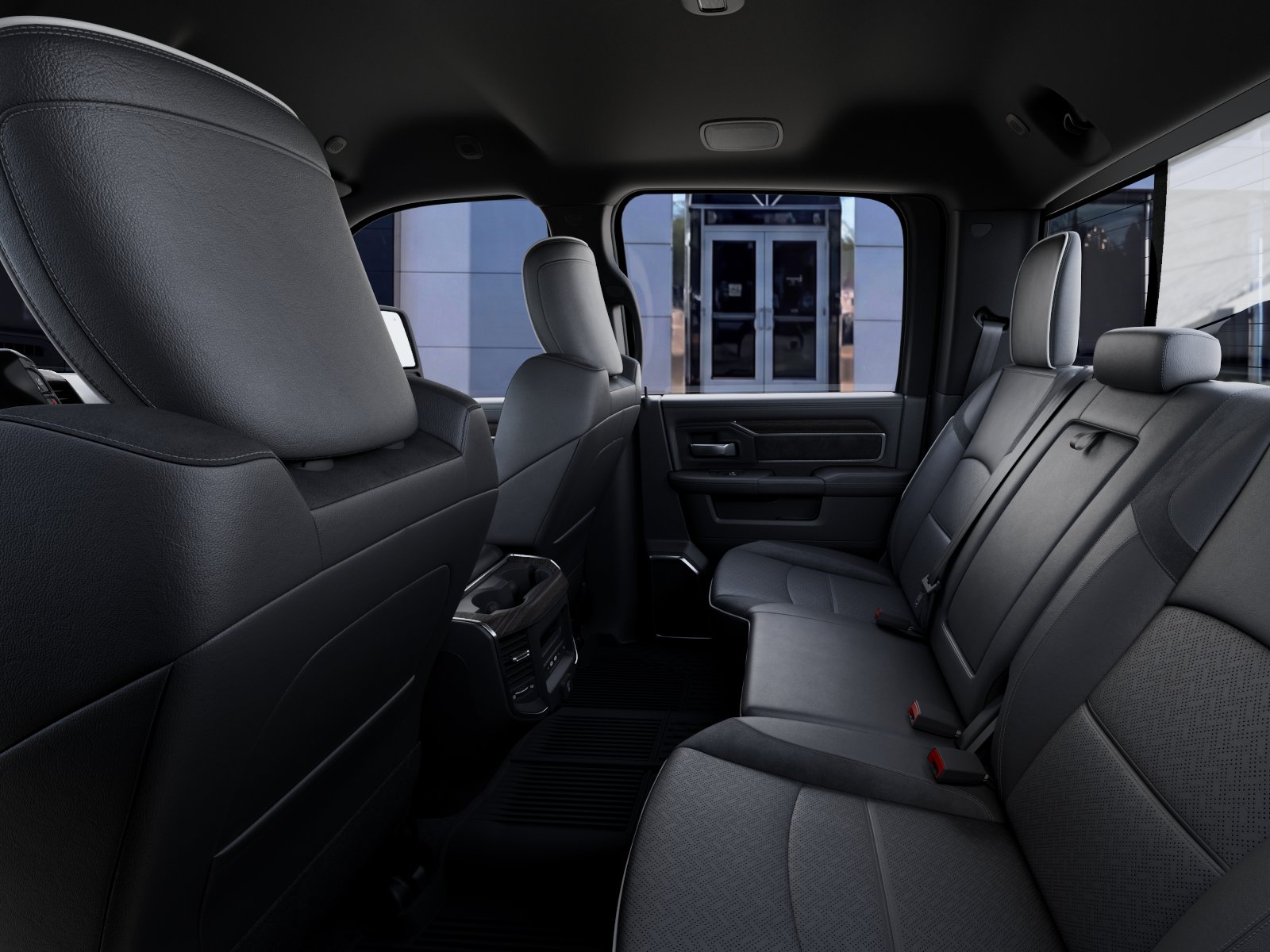 New 2027 Diamond Black Crystal Pearl-Coat Exterior Paint RAM Laramie image 49