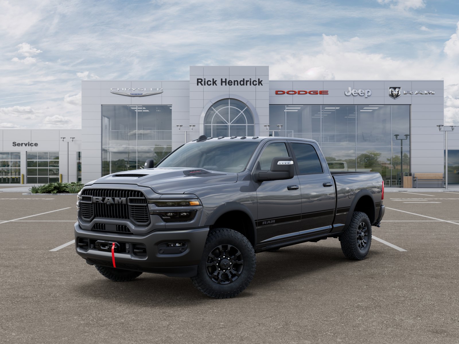 New 2027 Ceramic Gray Clearcoat RAM Power Wagon Hemi image 36