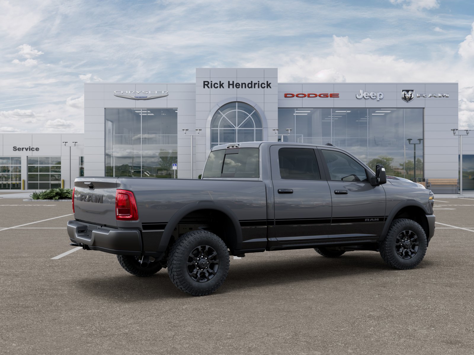 New 2027 Ceramic Gray Clearcoat RAM Power Wagon Hemi image 39